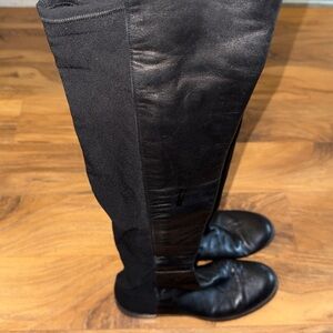 Stuart Weitzman Black Over the Knee Boots